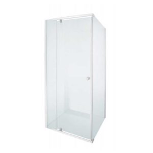 Alpine Shower Door, White, 880 x 880 x 1850mm