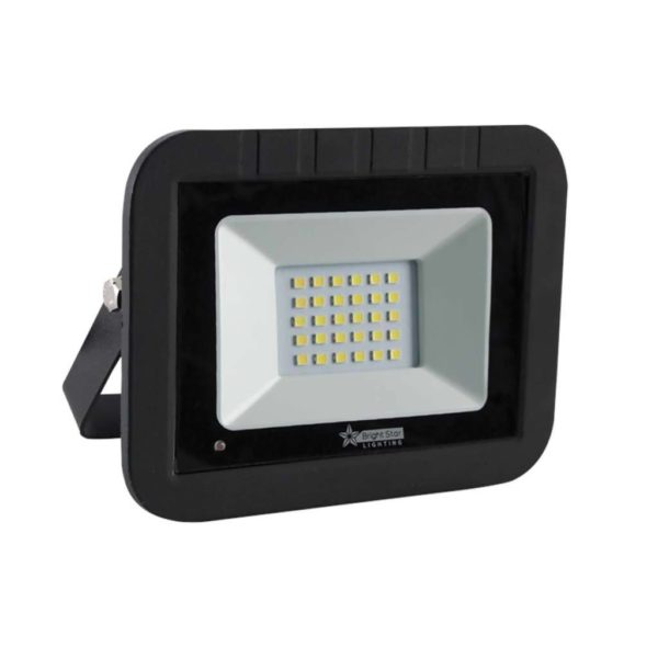 BRIGHT STAR 30W LED Floodlight With Motion Sensor, FL033, 6000K, 1500Lm, Black