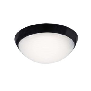 BRIGHT STAR BH068 Black LED Round Bulkhead, 4000K, 560Lm, 7W, PVC