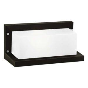 BRIGHT STAR BH080 Black Bulkhead With Box Lens, 18W, E27, Die Cast Aluminium