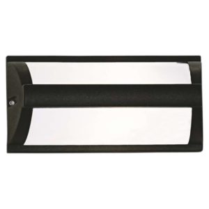 BRIGHT STAR BH084 Black Bulkhead With Bar Cover, 18W, E27, Die Cast Aluminium