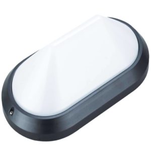 BRIGHT STAR BH113 Black Bulkhead, 60W, E27, ABS Plastic