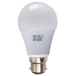 BRIGHT STAR LED Frosted Bulb 117, 9W, 4000K, 806Lm