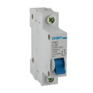 EUROLUX 1 Pole 20AMP Circuit Breaker, 3kA, 50/60Hz