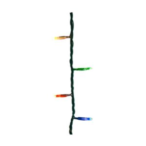 EUROLUX 200 LED Fairy Lights With 8 Function Control, Multi-Coloured, 10m