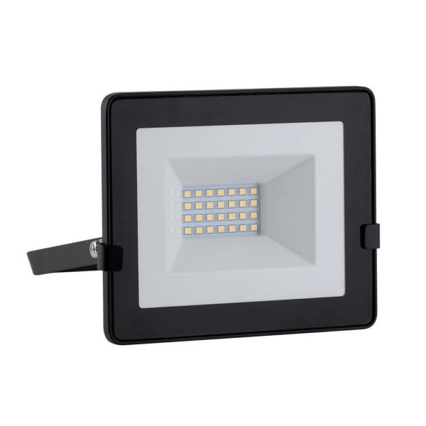 EUROLUX 20W LED Floodlight With Day/Night Sensor, Warm White