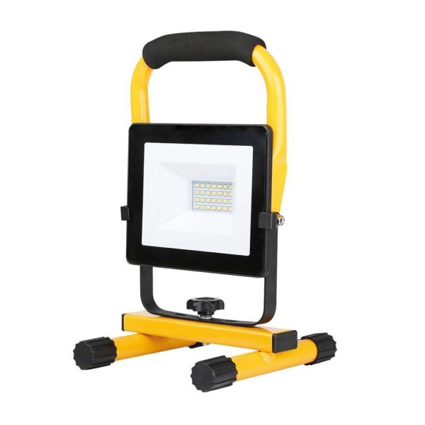 EUROLUX 20W LED Floodlight With Handle & Stand