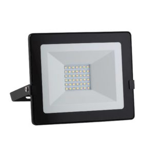 EUROLUX 30W LED Floodlight With Day/Night Sensor, Cool White