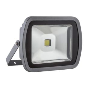 EUROLUX 80W LED Floodlight, 6500K, Silver