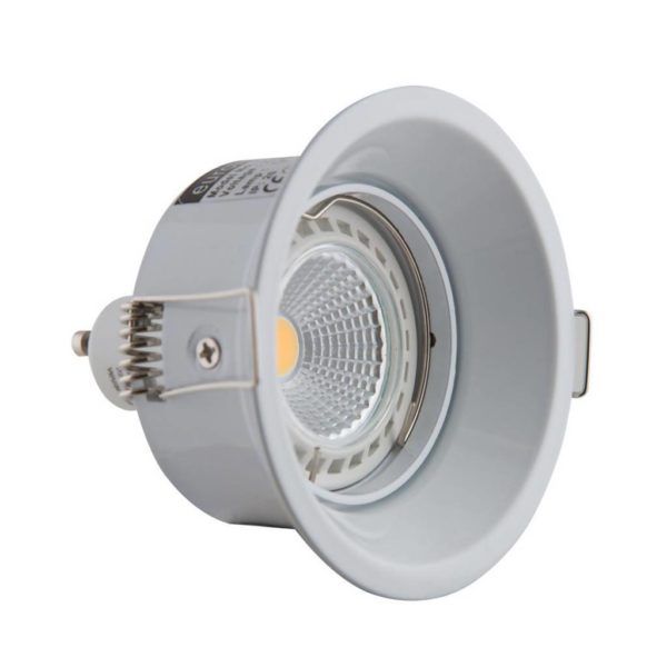 EUROLUX Anti-Glare Downlight, GU10, White