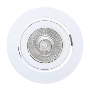 EUROLUX Downlight, Aluminium, Twist Tilt, GU10, White