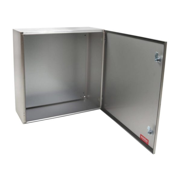 EUROLUX Electrical Enclosure, 600mm x 600mm, Stainless Steel