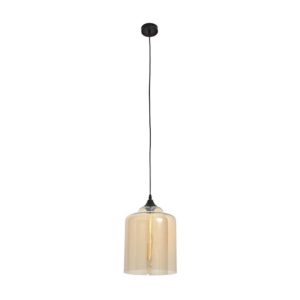 EUROLUX Elixir P424CHA Pendant, 1 Light, Electroplating In Champagne