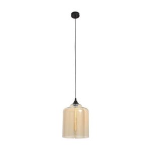 EUROLUX Elixir P424CHA Pendant, 1 Light, Electroplating In Champagne