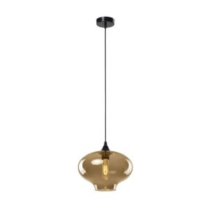 EUROLUX Elixir P433CHA Pendant, 1 Light, Electroplating In Champagne