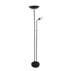 EUROLUX FL12B Mother & Child Floor Light, E14, 40W, Pressed Steel, Black