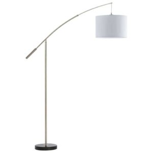 EUROLUX FL176 Nadina Floor Light, E27, 60W, Satin Chrome