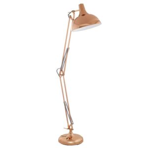 EUROLUX FL188C Borgillio Floor Light, E27, 60W, Copper