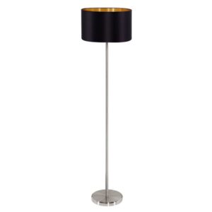 EUROLUX FL206BG Maserlo Floor Light, E27, 60W, Black & Gold