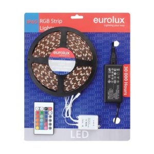 EUROLUX G650RGB, 5m 5050 LED Strip, Red Green Blue, 60 LED's Per Meter