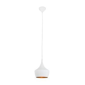 EUROLUX Industria P444WG Pendant, 1 light, Aluminium, White & Gold