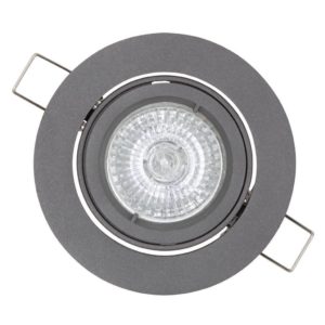 EUROLUX Jupiter Outdoor Round Downlight, GU10, 50W, Graphite