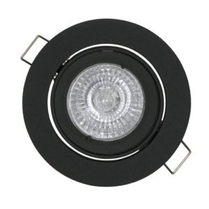 EUROLUX Jupiter Outdoor Round Downlight,GU10, 50W, Black