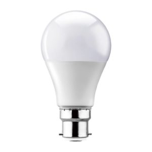 EUROLUX LED A60 Opal Globe, B22, 15W, Cool White