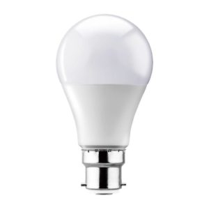 EUROLUX LED A60 Opal Globe, B22, 15W, Warm White