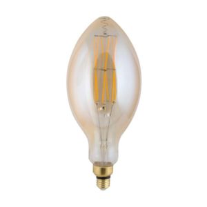 EUROLUX LED High Voltage Filament Candle, E27, 8W, 2100K