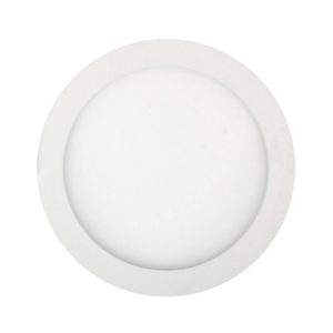 EUROLUX LED Panel Downlight, Round, 15W, 4000K, White