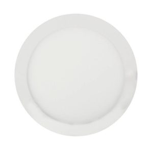 EUROLUX LED Panel Downlight, Round, 18W, 4000K, White
