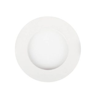 EUROLUX LED Panel Downlight, Round, 3W, 4000K, White