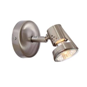 EUROLUX S178SC Deco Spot Light, GU10, 50W, Satin Chrome