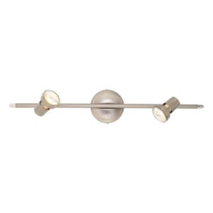 EUROLUX S179SC Deco Spot Light, 2 x GU10, 50W, Satin Chrome