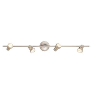 EUROLUX S181SC Deco Spot Light, 4 x GU10, 50W, Satin Chrome