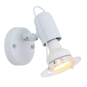 EUROLUX S20W Mini Disc Spot Light, E14, 40W, White