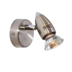 EUROLUX S219SC Magnum Spot Light, GU10, 50W, Satin Chrome