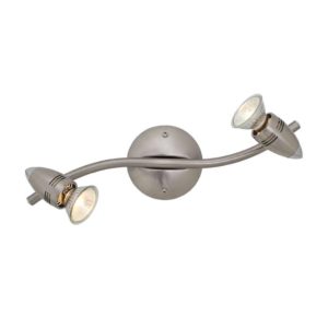 EUROLUX S220SC Magnum Spot Light, 2 x GU10, 50W, Satin Chrome