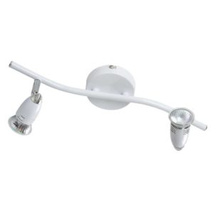 EUROLUX S220WH Magnum Spot Light, 2 x GU10, 50W, White