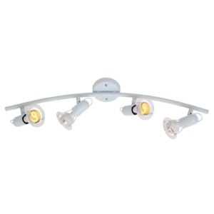 EUROLUX S26W Mini Disc Spot Light Bow, 4 x E14, 40W, White