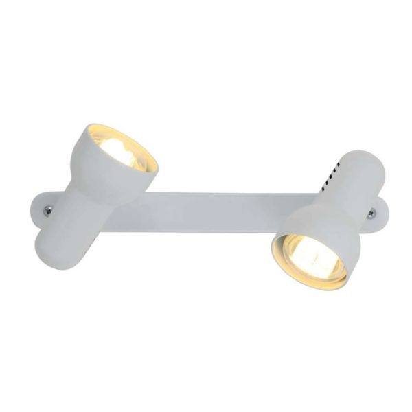 EUROLUX S314W Turbo Spot Light On Bar Mount, 2 x E27, R63, 60W, White