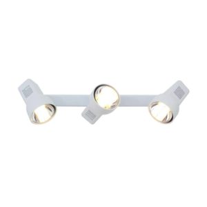 EUROLUX S38W Quattro Spot Light On Bar Mount, 3 x E27, 60W, R80, White