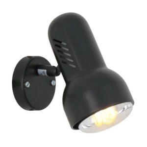 EUROLUX S40B Turbo Spot Light, 1 x E27, 60W, R80, Black