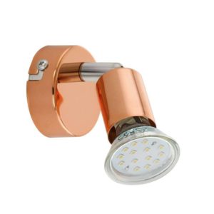 EUROLUX S428 Buzz LED Spot Light, 1 x GU10, 3W, Copper