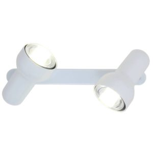 EUROLUX S42W Turbo Spot Light On Bar Mount, 2 x E27, R80, 60W, White