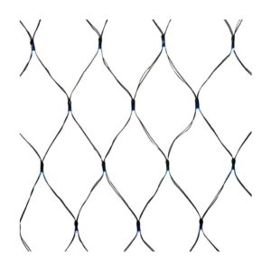 EUROLUX Solar Fairy Light Net With 105 Blue LED Lamps