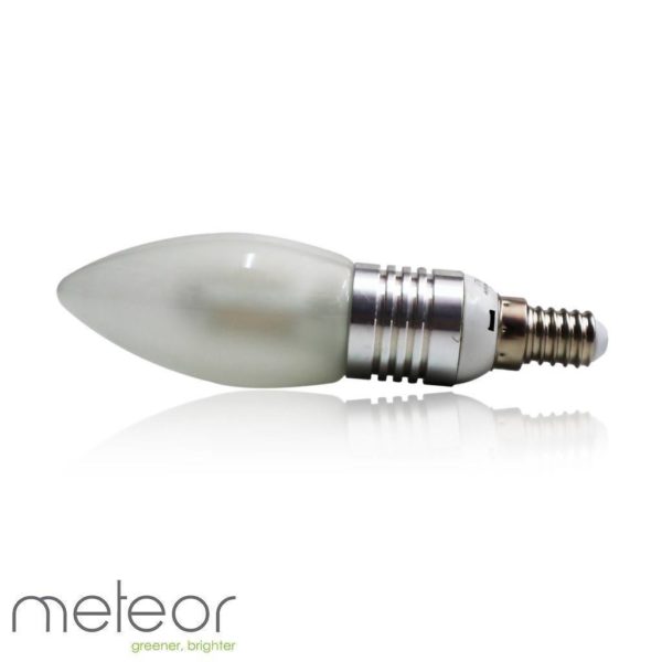 LED Light Bulb, 4W, E14 2800K Warm White, Frosted (Equiv. 40W)