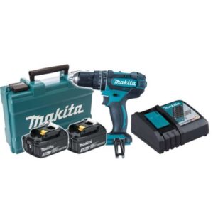 MAKITA Cordless Impact Driver Drill Kit DHP482RFE, 18V