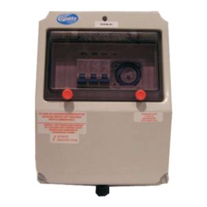 QUALITY Electrical Waterproof Pool DB Box, No Transformer, 125W, Grey